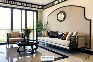 Indochine style 3 bedroom apartment for rent next to SSIS - Saigon South International School