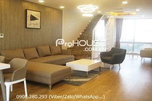 Western style duplex apartment for rent in Phu My Hung District 7