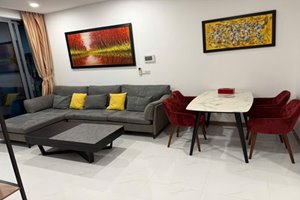 Sunwah Pearl 2 bedroom apartment for rent fully furnished modern interior 107 sqm