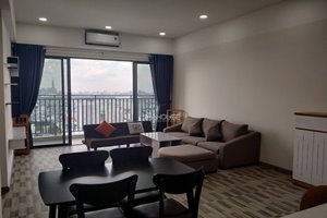 High floor apartment for rent with nice view in The View District 7 with full furniture
