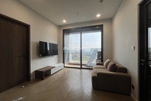 Open view 1 bedroom apartment for rent in Lumiere Riverside with modern furniture