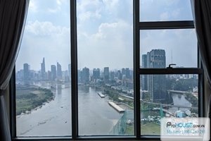 Unfurnished 3 bedroom apartment in Sunwah Pearl for rent - Saigon River View