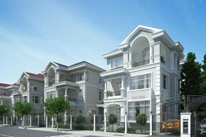 Single villa for rent as office in Phu My Hung, crowded area, on the big street