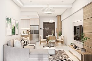 3 bedroom for rent in The Signature - Midtown M7 with modern style furniture and river view