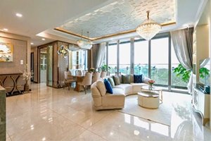 Luxurious 3-bedroom apartment for rent in Empire City with full furniture, premium riverside lifestyle