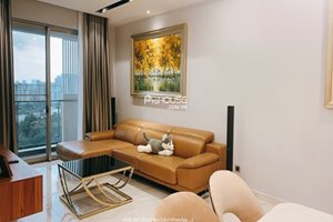 Beautiful 3 bedroom in Midtown for rent with nice view to the river and full furniture