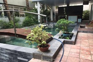 Unfurnished villa for rent in Phu My Hung, modern design, nice swimming pool, nice neighbor, safe area