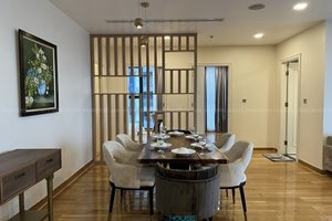 Cozy apartment for rent in Vinhomes Golden River with luxury style and modern high-class furniture