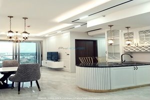 Brand new 2 bedroom apartment in Midtown for rent with Neoclassical style furniture