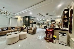 Nam Thong villa modern 6 bedroom fully furnished house with private elevator for rent 