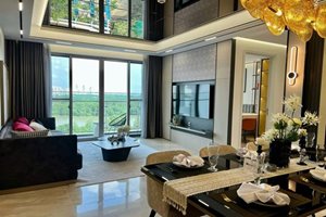 Luxury 3 bedroom river view apartment for rent at The Horizon