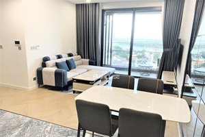River view Lumiere Riverside apartment for rent with 2 bedrooms full of modern furniture