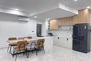 Luxurious 3-bedroom apartment for rent in Midtown Phu My Hung with beautiful view