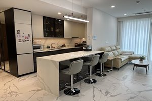 Luxurious and fully furnished apartment for rent at The Crest - Metropole Thu Thiem with clear view