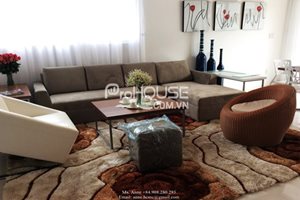 GOOD RENTAL: A beautiful duplex for rent in Phu My Hung center, 3 bedrooms, modern furnitiure