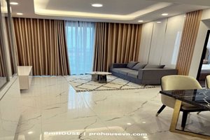 Luxury designed apartment for rent in Empire City 1Br on low floor with panoramic city view