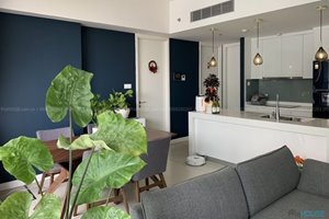 Beautiful apartment on high floor with Saigon river view for rent in Gateway Thao Dien