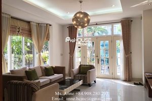 5 bedroom villa for rent in My Thai, Phu My Hung, fully furnished, big garden, safe area