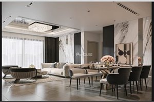Super luxurious corner apartment for rent at The Antonia with beautiful interior and clear view