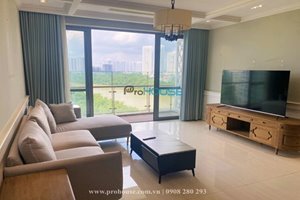 Low rental apartment in Riverpark Premier with SSIS and river view