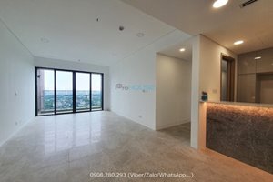 Unfurnished 3 bedroom apartment in The River Thu Thiem for rent 