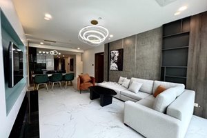 Low rental luxury apartment in The Metropole Thu Thiem with 3 bedrooms fully furnished