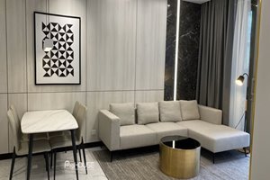 River view apartment for sale in Empire City with 2 bedroom full high-class furniture