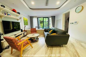 Modern townhouse for rent in Phu My Hung with full furniture and nice decoration