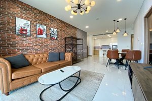 River view apartment for rent in Sunwah Pearl with luxurious furniture