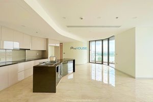 Unfurnished 3 bedroom apartment for rent in Thao Dien Green
