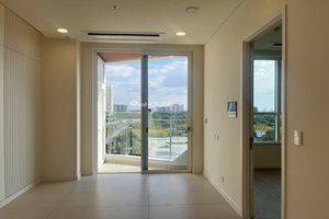 Low rental 2 bedroom apartment for rent in Thu Thiem Zeit River with basic furniture