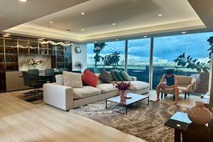 Ultra-Spacious Penthouse for Rent in Garden Court | 330m² | 4 Bedrooms | Private Gym & Sauna