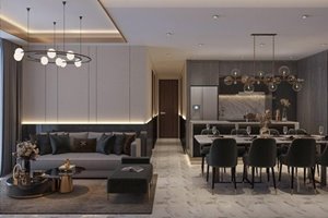 Super luxury apartment 137m2 for sale in Phu My Hung with full furniture