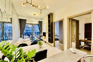 The most gorgeous apartment for rent at The Marq with European classic and luxurious design