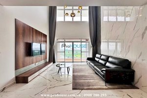 Penthouse Riverside Residence for rent - 260m2 - 3500 usd/month - new furniture