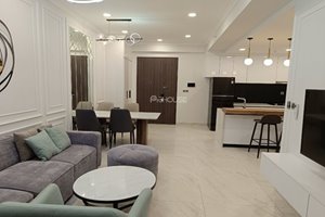 2-bedroom apartment for rent in Midtown District 7 with luxurious design and high-class furniture