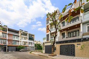 Townhouse for rent in Thanh My Loi 4 bedrooms fully furnished