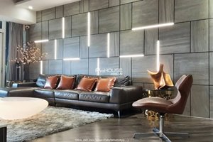 Luxury big size apartment for rent in Riverside Residence with large garden