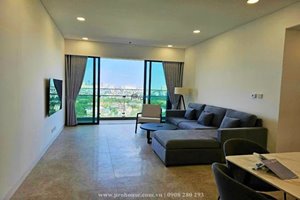 Stunning 3-bedroom apartment for rent in The River Thu Thiem view to Landmark 81 