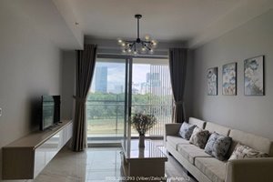 Cheap 3 bedroom apartment for rent in Phu My Hung with beautiful view and nice furniture