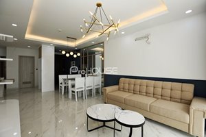 Corner 2 bedroom apartment for rent in Midtown Phu My Hung