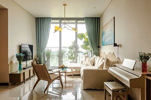 2-bedroom apartment for rent in Empire City with open view and nice interior