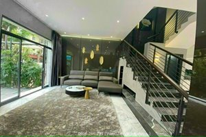 Villa for rent in Phu My Hung center with new modern furniture