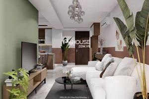 3 Bedroom for rent in Midtown The Symphony with luxury furniture and river view