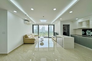 Green Valley 3 bedrooms fully furnished apartment open view with parking slot for sale