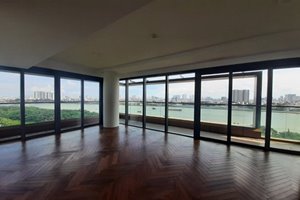 River view corner apartment for rent in Cove Residences building with 3 bedrooms