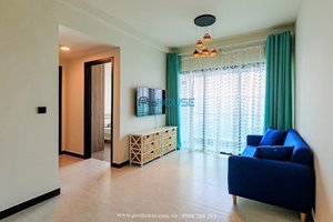 2-bedroom apartment for rent in Delasol District 4 with full furniture and open view
