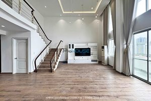Duplex 4-bedroom apartment for rent in The heart of Phu My Hung - only 1500 USD/month