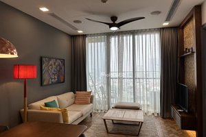 Nice view apartment for rent at Vinhomes Golden River with 2 bedrooms full of high-class furniture