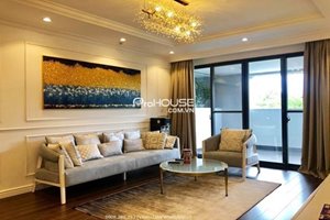 Low floor apartment for rent in Nam Phuc - Le Jardin with large balcony face to the quiet park